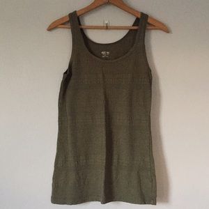 Mission olive green tank
